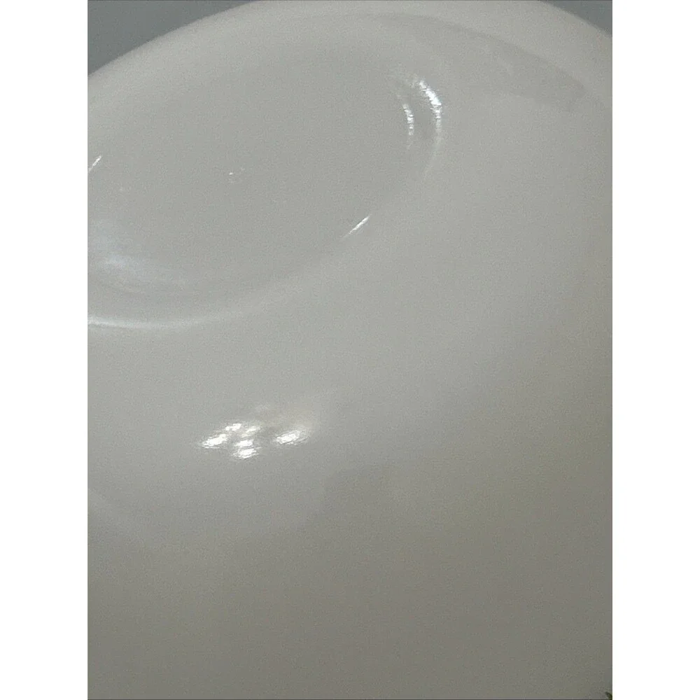 Vintage Fire King Swiss Alpine Milk Glass Mixing Bowl